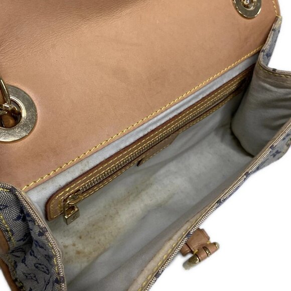 Auth LOUIS VUITTON Camille M92002 Blue Monogram Mini - SP0070 Shoulder Bag - Picture 5 of 16